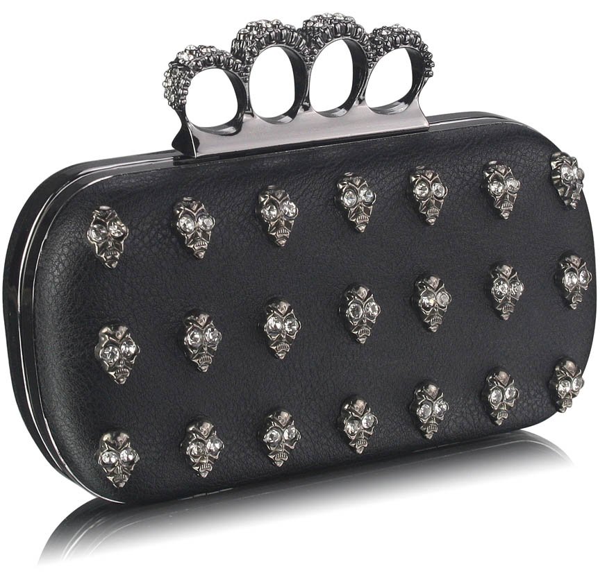 Wholesale Black Ring Clutch Purse