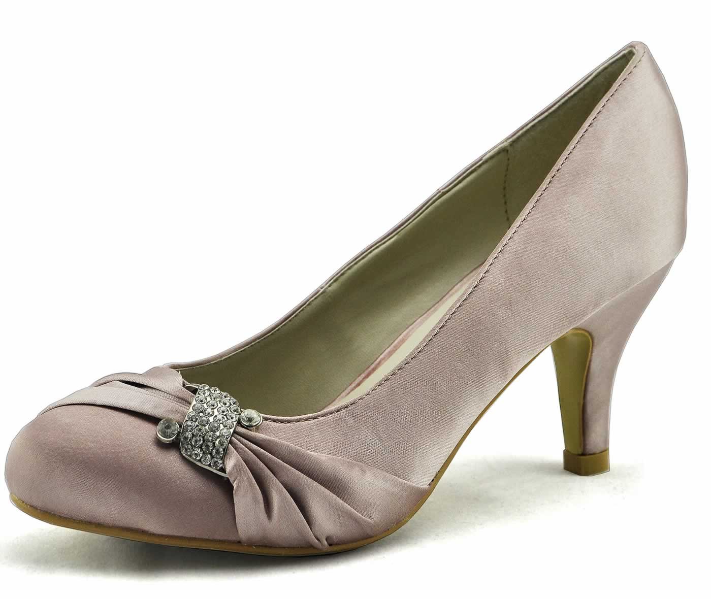 Nude Satin Shoes 79