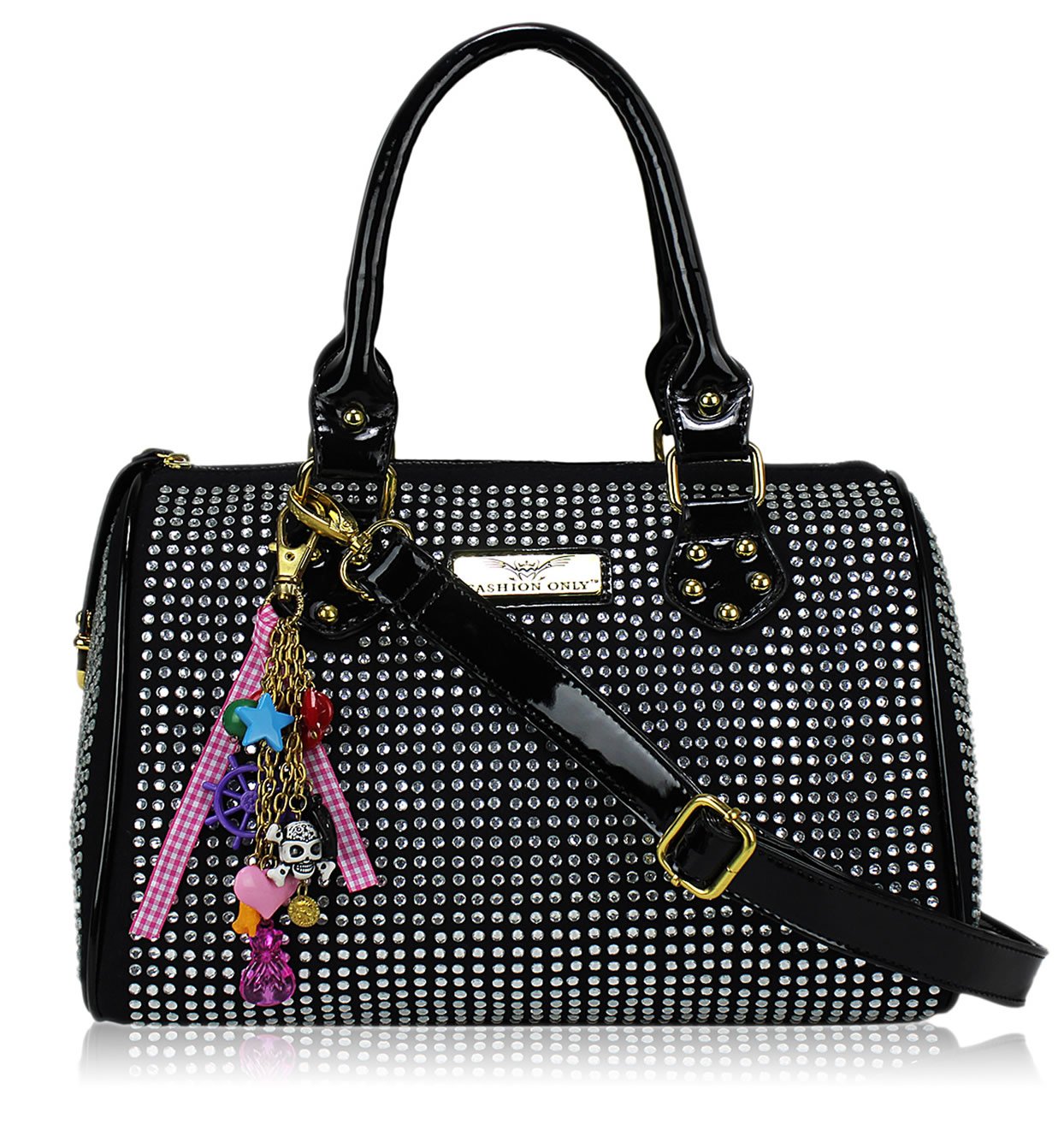 small diamante bag