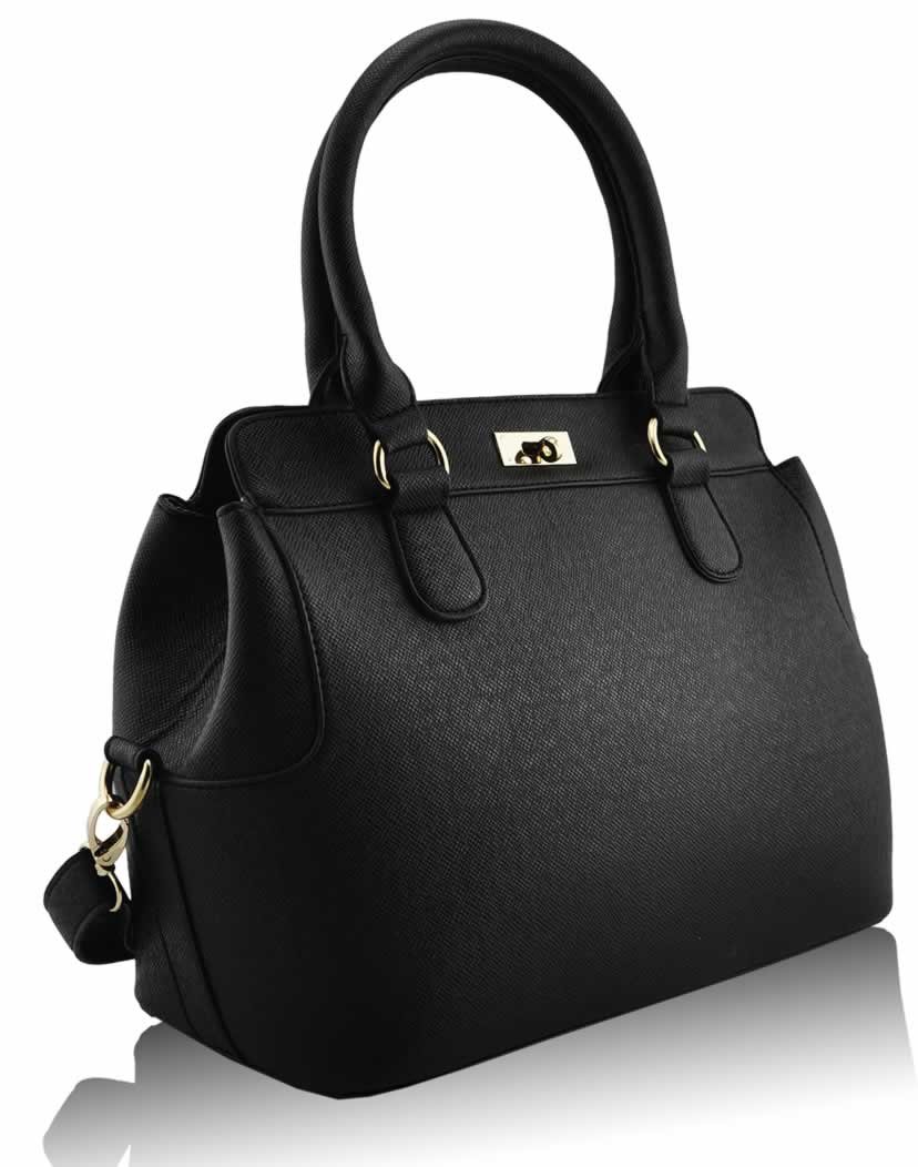 Wholesale Black Fashion Tote Handbag