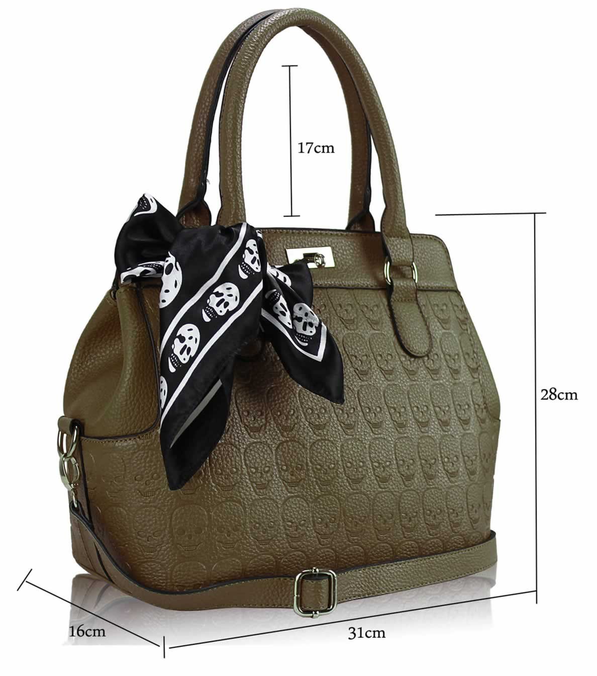 handbag scarves uk Wholesale Grey Skull Fashion Scarf Tote Handbag