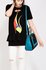LS00318 - Black/Teal Women's Fashion Tote Bag