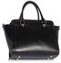LS00255B - Black Grab Tote Handbag