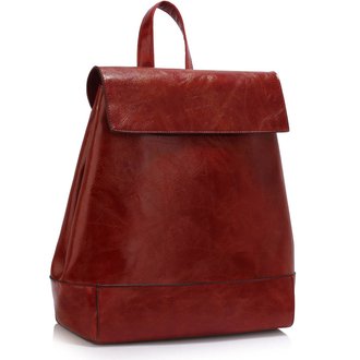 LS00435 - Burgundy Laptop Backpack