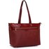 LS00121- Burgundy Grab Shoulder Handbag