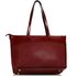 LS00121- Burgundy Grab Shoulder Handbag