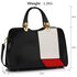 LS00416- Black/White/Red Colour Block Patchwork Grab Bag