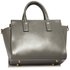 LS00338 - Wholesale & B2B Grey Metal Detail Grab Tote Handbag Supplier & Manufacturer