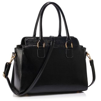 LS00419 - Black Women's Grab Tote Bag