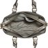 LS00434 - Grey Buckle Detail Tote Shoulder Bag