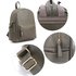 AG00186C - Grey Backpack Rucksack School Bag