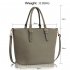 LS00263 - Wholesale & B2B Grey Grab Shoulder Handbag Supplier & Manufacturer