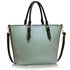 LS00263 - Wholesale & B2B Black / Blue Grab Shoulder Handbag Supplier & Manufacturer