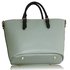 LS00263 - Wholesale & B2B Black / Blue Grab Shoulder Handbag Supplier & Manufacturer
