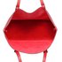 LS00265 - Red Shoulder Bag With Removable Pouch