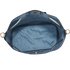 LS00190 - Blue Hobo Bag With Faux-Fur Charm