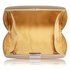LSE00335 - Gold Hard Case Evening Bag