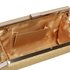 AGC00345 - Gold Glitter Clutch Bag