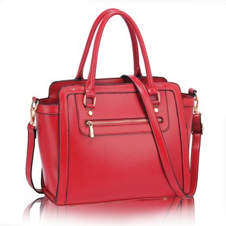 LS00255B - Pink Grab Tote Handbag