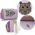 LSP1080 - Lavender Owl Design Purse/Wallet