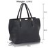 LS00277 - Wholesale & B2B Black Tote Bag Supplier & Manufacturer