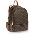 AG00533 - Black Backpack Rucksack School Bag