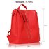 AG00523 - Red Backpack Rucksack School Bag