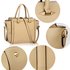 AG00516 - Wholesale & B2B Beige Women's Tote Shoulder Bag Supplier & Manufacturer