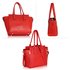 AG00314A - Wholesale & B2B Red Zipper Tote Bag Supplier & Manufacturer