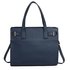 AG00527 - Wholesale & B2B Navy Tote Shoulder Handbag Supplier & Manufacturer