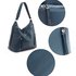 AG00529 - Wholesale & B2B Navy Hobo Shoulder Bag Supplier & Manufacturer