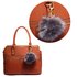 AGC1016 - Fluffy Fur Grey Bag Charms