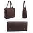 AG00530 - Coffee Tote Shoulder Handbag