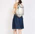 AG00435 - Silver Backpack School Bag