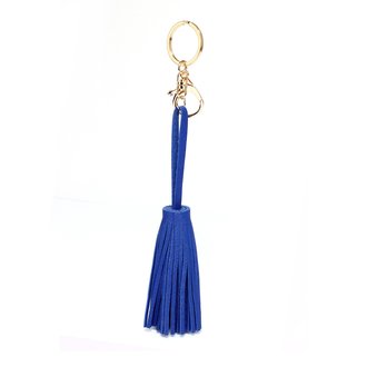 AGT101 - Blue Tassel Keychain Bagcharm