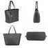 AG00522 - Black Women's Tote Shoulder Handbag