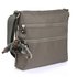 AG00544 - Grey Cross Body Shoulder Bag With Bag Charm