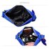 AG00544 - Blue Cross Body Shoulder Bag With Bag Charm