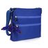 AG00544 - Blue Cross Body Shoulder Bag With Bag Charm