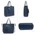 AG00550 - Navy Tassel Shoulder Handbag