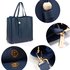 AG00550 - Navy Tassel Shoulder Handbag