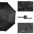 AGU0011 - Black Essential Lightweight Manual Open Umbrella