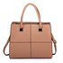 AG00153L - Nude Fashion Tote Handbag