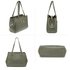 AG00526 - Wholesale & B2B Grey Women's Front Pockets Tote Bag Supplier & Manufacturer