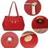 AG00526 - Wholesale & B2B Red Women's Front Pockets Tote Bag Supplier & Manufacturer