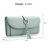 AGP1091 - Blue Flap Purse/Wallet With Tassel