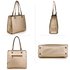 AG00558 - Wholesale & B2B Gold Fashion Tote Handbag Supplier & Manufacturer