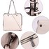 AG00558 - Wholesale & B2B Beige Fashion Tote Handbag Supplier & Manufacturer