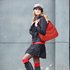 AG00554 - Red Women's Hobo Shoulder Bag