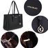 AG00571 - Black Women's Fashion Tote Bag